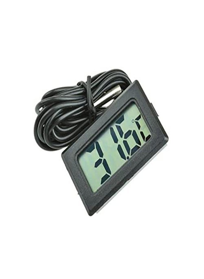 Techtonics LCD Electronic Fish Tank Water Detector Thermometer with Probe - Image 1